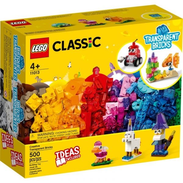 11013 LEGO CLASSIC TRANSPARENT BRICKS – fouskafoo