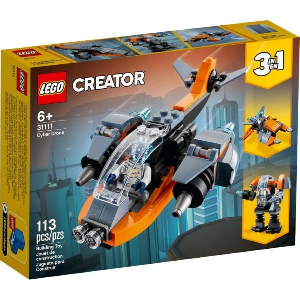 31111 LEGO CREATOR 3 IN 1 CYBER DRONE – fouskafoo