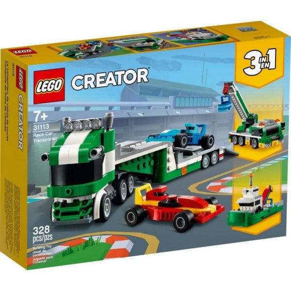 31113 LEGO CREATOR 3 IN 1 RACE CAR TRANSPORTER – fouskafoo